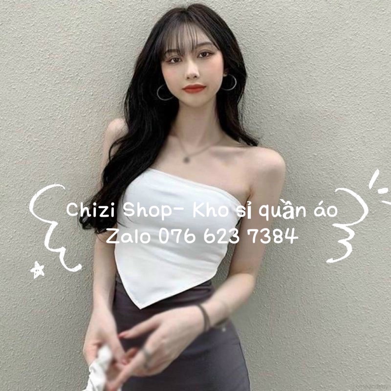 SET ÁO CROPTOP TAM GIÁC SIÊU XINH Chizi Shop/ Chizi Closets