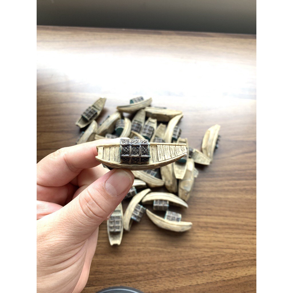 ✅CHIẾC XUỒNG✅  trang trí tiểu cảnh-chậu cây-hồ cá-bonsai-hòn non bộ-sen đá-xương rồng