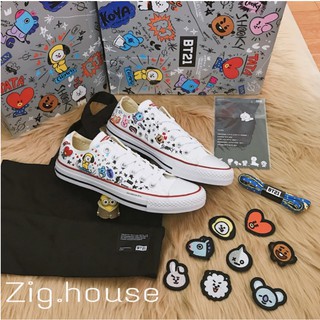Converse BT21 Trắng Thấp