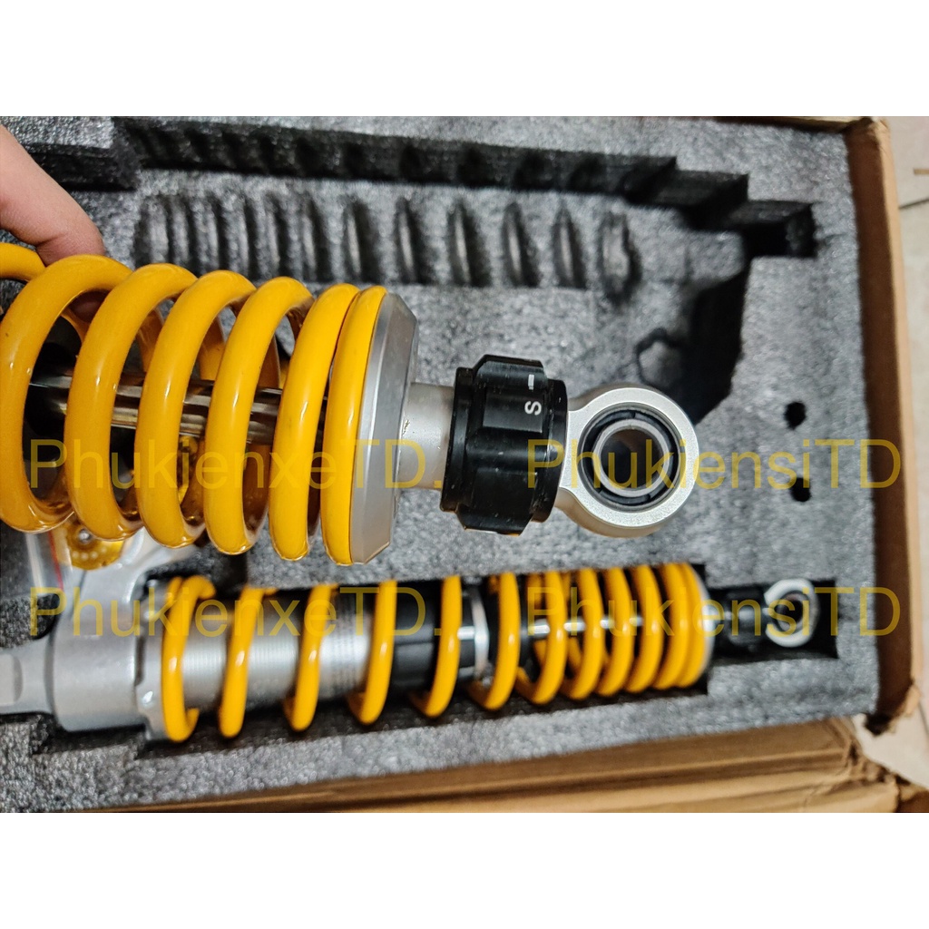 Phuộc OHLINS bình ngược lắp AIRBLADE Nouvo 5 Nouvo6 NVX Impulse Shark PCX...