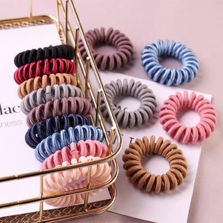 Dây buộc tóc dạng lò xo đơn giản dễ thương