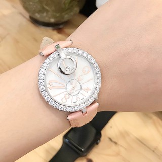 [Chính Hãng] Đồng Hồ Nữ Royal Crown 3850 (Pink)
