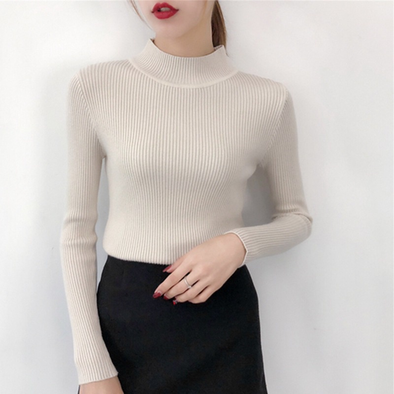 Áo len nữ cổ 3 phân cao cấp công sở hàng Quảng Châu cao cấp 12 màu cực đẹp Mosohali