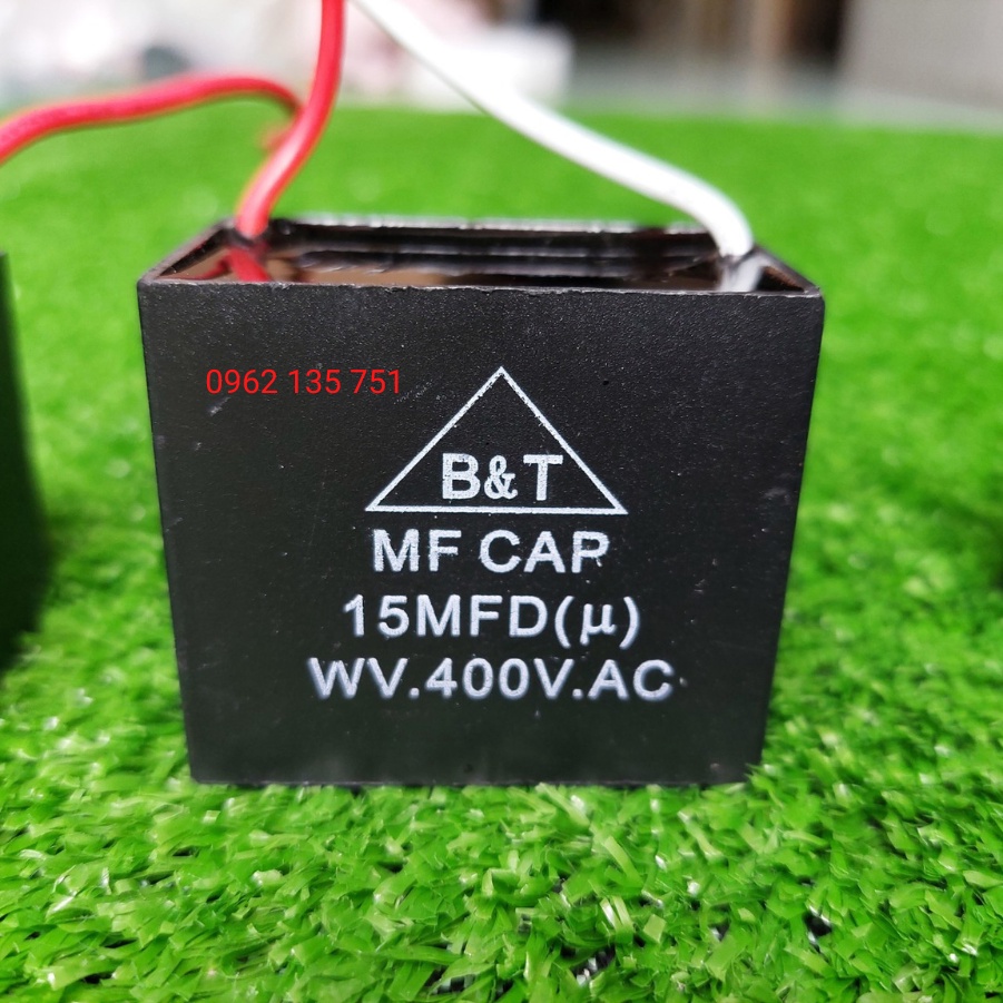 Tụ quạt điện, quạt cây, quat trần Kapa vuông 2.5 .3.4.6.8.10.12.15.16.22uf/400V