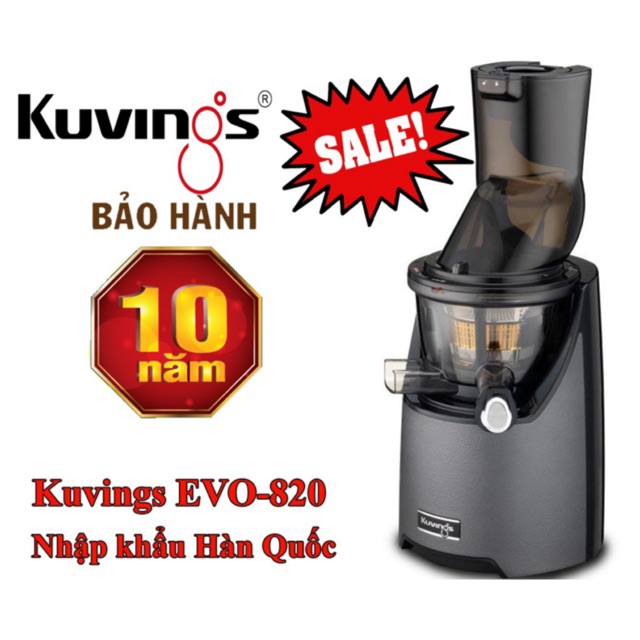 MÁY ÉP TRÁI CÂY KUVINGS EVO-820 NHẬP KHẨU HÀN QUỐC