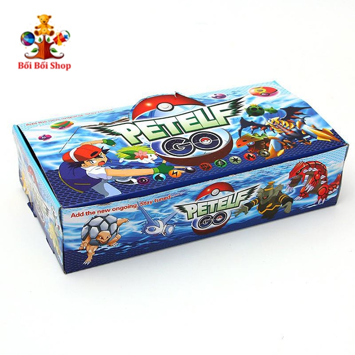 Bộ Đồ Chơi Mô Hình Pokemon Và Bóng Pokeball, Bóng Pokemon 7Cm, Đồ Chơi Trẻ Em - Bối Bối Shop