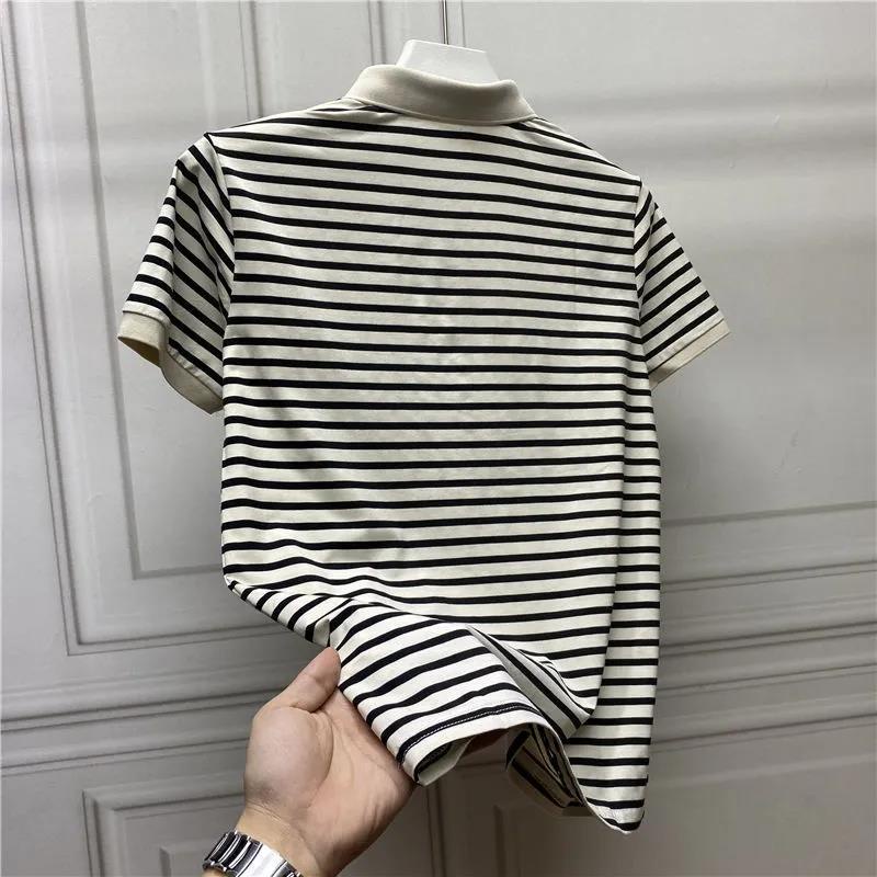 Áo Thun Polo Tay Ngắn Dáng Ôm Phong Cách Thời Trang Hàn Quốc Cho Nam Giới