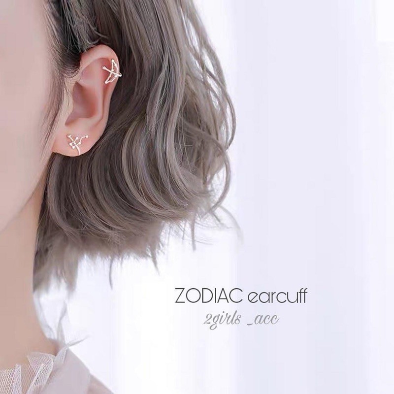 Khuyên kẹp vành tai cung hoàng đạo (chiếc)