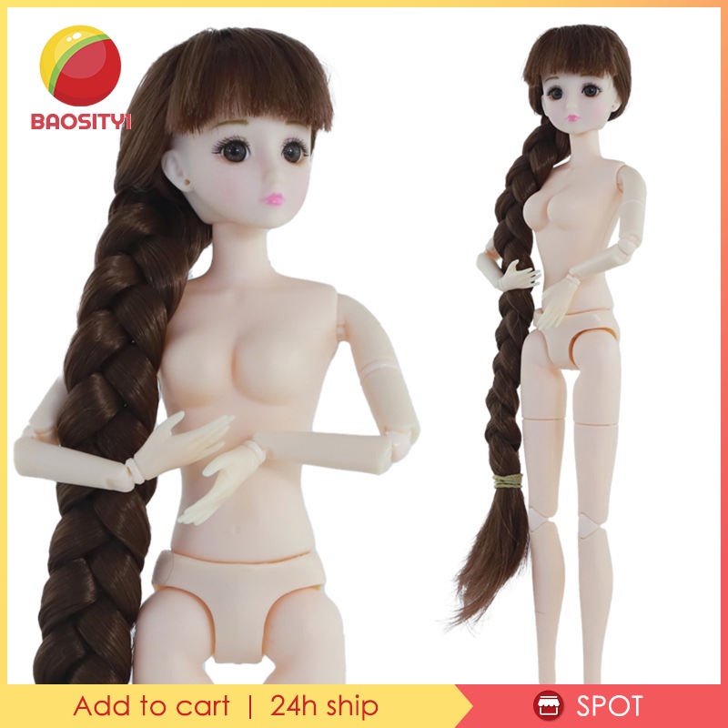 [Baosity1] Búp Bê Khớp Nối Linh Hoạt BJD 30cm