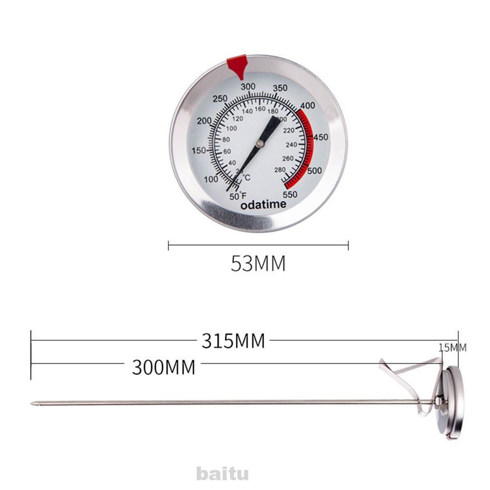 Home Cooking Tool Baking BBQ Chefs Stainless Steel Roast Meat Food Thermometer