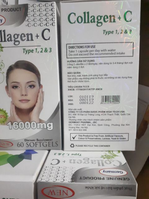 Viên đẹp da Collagen +C