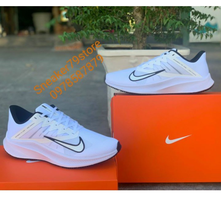 Giày Running Nike Quest 3 2021 White Nam/Nữ  [Chính Hãng - Authentic - FullBox] Hình Ảnh Chụp Tại Sneaker79store