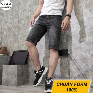 Quần short jean nam đẹp chuẩn form siêu bền SL110 STARLORD