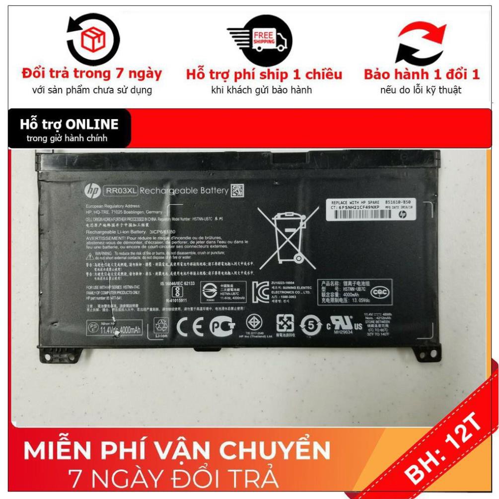 [BH12TH] ⚡Pin laptop HP ProBook 430 G4,440 G4,450 G4,455 G4,470 G4,430 G5 RR03XL