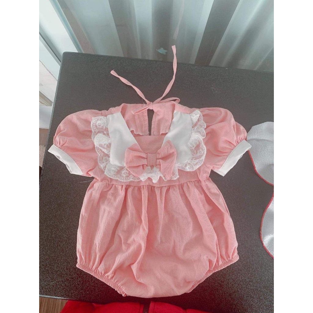 Bodysuit cho bé gái sơ sinh, thôi nôi - BABYSTORE88 - bộ body cho bé thiết kế cao cấp v72