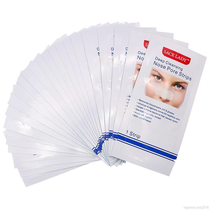 Gói 1 miếng dán lột mụn mũi Sace Lady làm sạch da và kiềm dầu | BigBuy360 - bigbuy360.vn