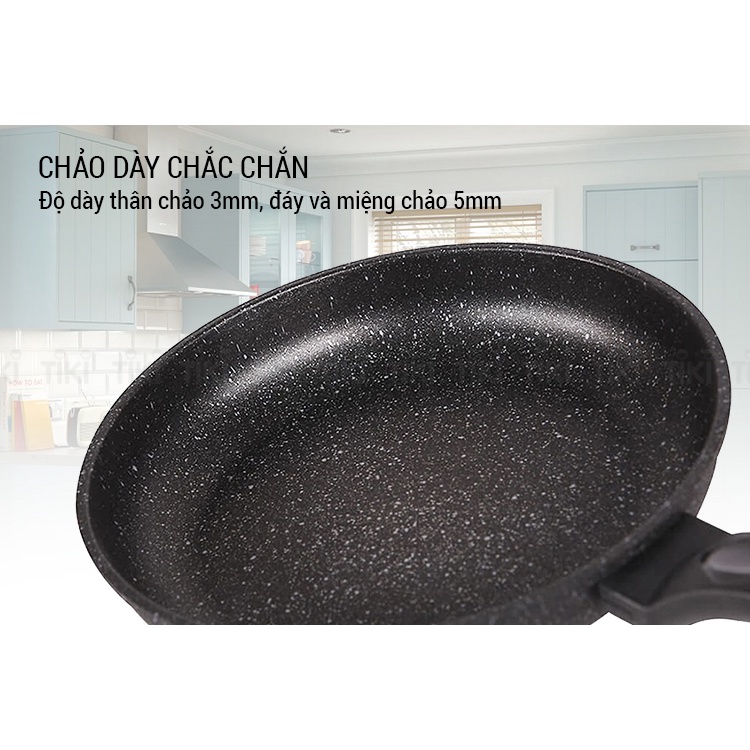 CHẢO SIÊU BỀN ĐÁ SUNHOUSE SBD28/30 (size 28/30cm)