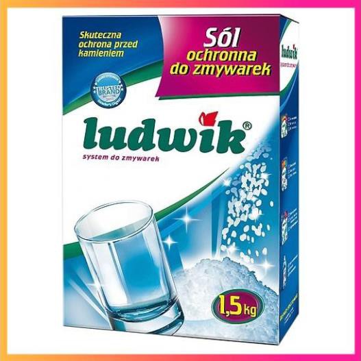 Muối rửa bát Ludwik 1.5kg - Muối Somat 1.2kg