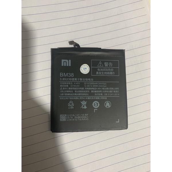 Pin XiaoMi Mi4s (BM38) nhập khẩu