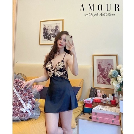 Sẵn sỉ Váy ngủ sexy 2 dây cao cấp đầm mặc nhà gợi cảm quyến rũ tặng kèm chip SP052 (video chính chủ)
