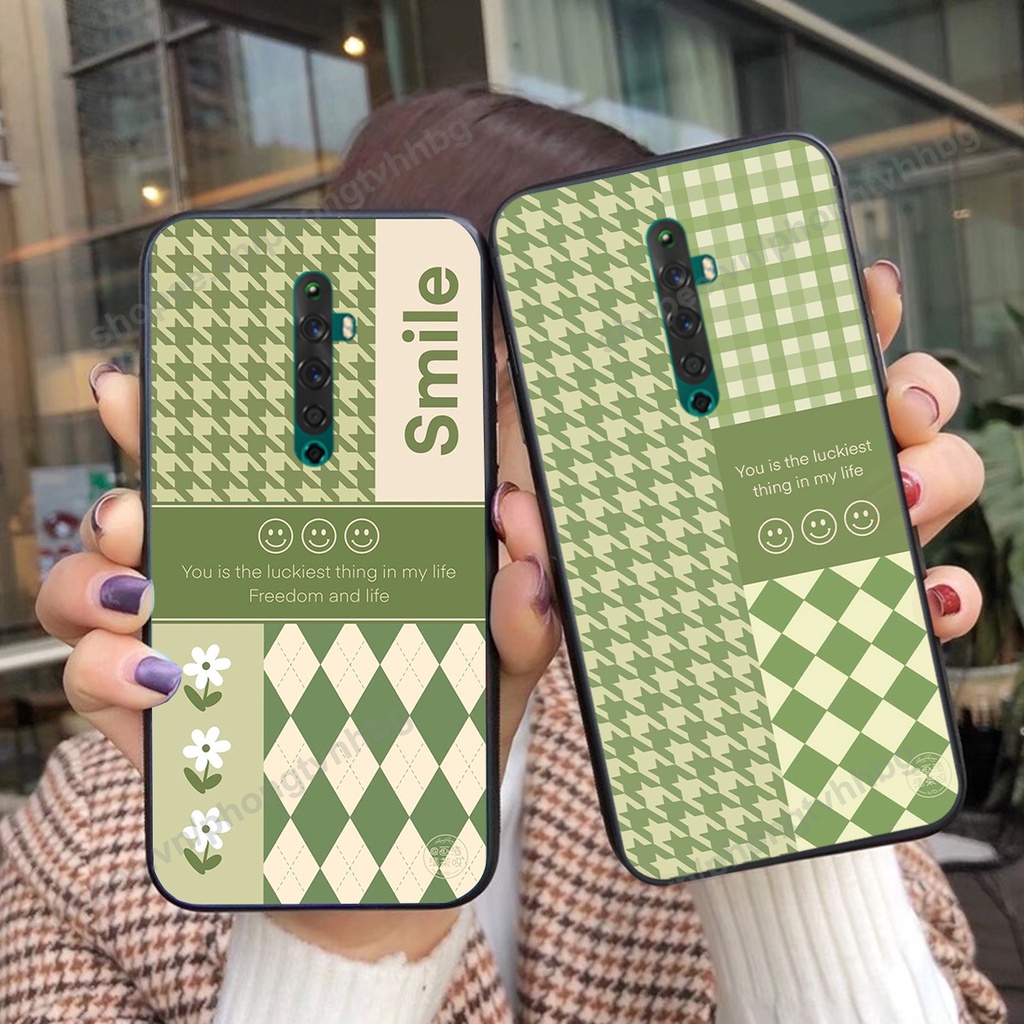 Ốp lưng Oppo Reno / Reno 2 / Reno 2Z / Reno 2f / Reno2 F trái tim gấu thể thao , smile mặt cười cực cute