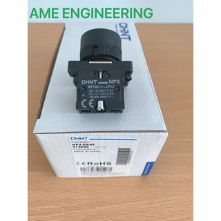 Nút ấn nhả mầu đỏ phi 22 1NC Chint NP2-EA42