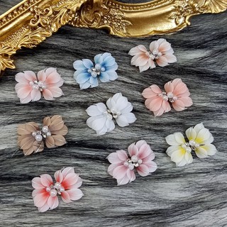 Hoa nửa - Hoa bột đính móng HN41