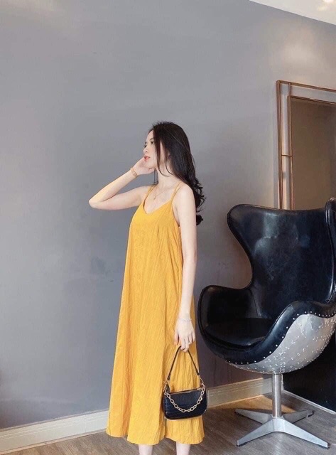 Váy suông đan dây sau siêu hot