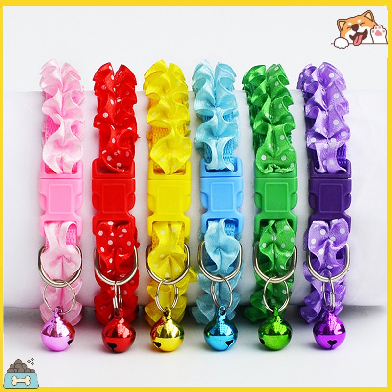 Vòng đeo cổ đính chuông nhỏ cho thú cưng