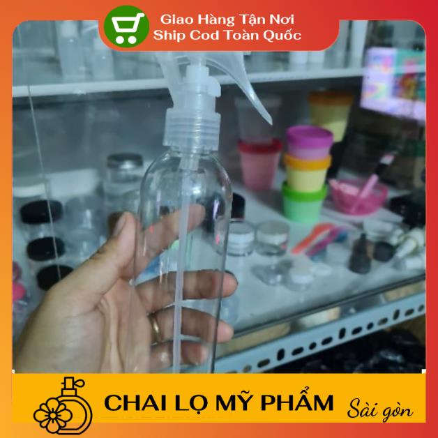 Chai Xịt Phun Sương ❤ SIÊU RẺ ❤ Chai nhựa pet xịt phun sương vòi súng 100ml 150ml 200ml 250ml , phụ kiện du lịch