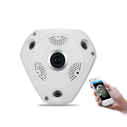 Camera yoosee ip wifi mini siêu nhỏ gọn xem HD 360 độ sắc nét ốp trần quan sát mọi góc nhìn kèm thẻ tùy chọn