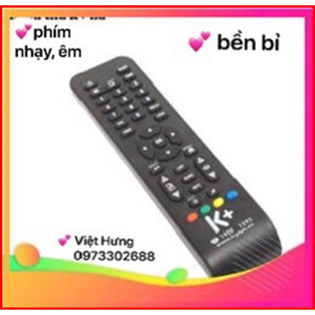 Điều khiển đầu thu K+ HD 2018 - Điều khiển đầu thu loại tốt