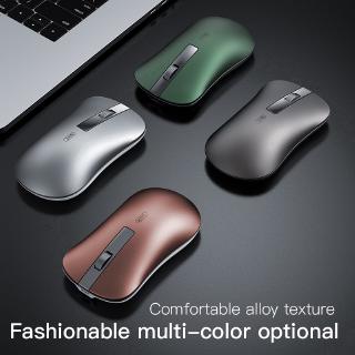 DGT Wireless mouse mice Rechargeable Ultra-thin Metal Mute mouse for Windows computer