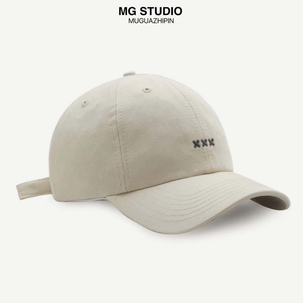 MG STUDIO/“XXX” letter embroidered baseball caps