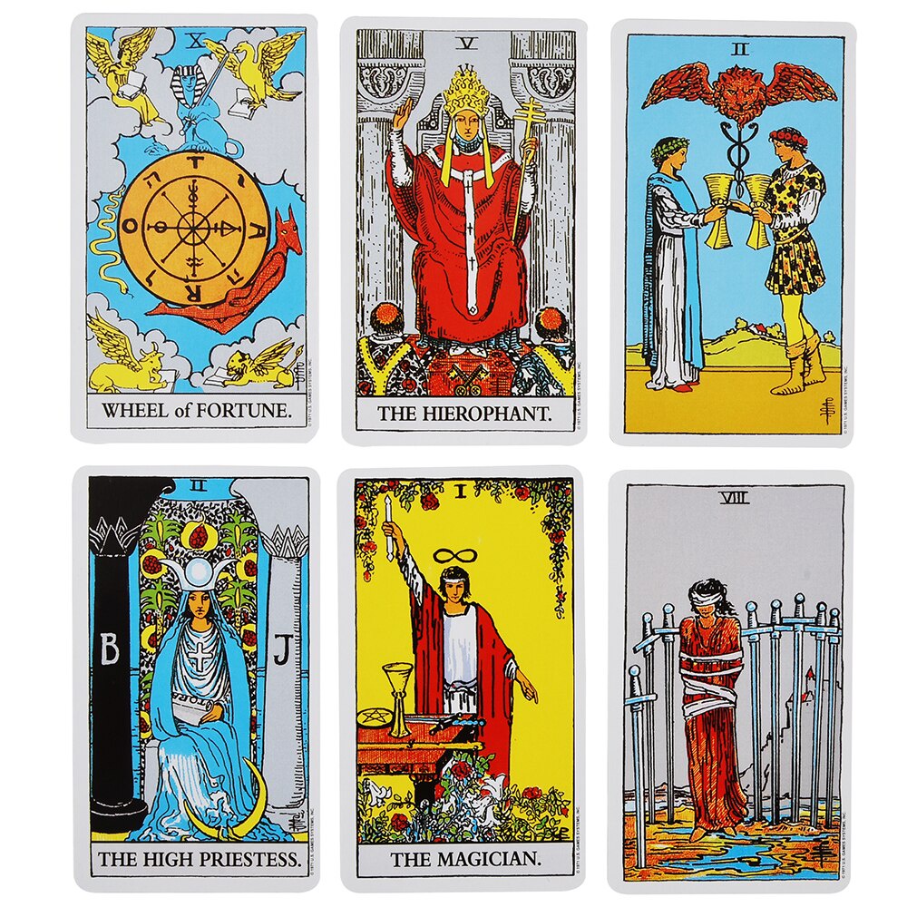 Bộ Bài Tarot Kèm Sách Hướng Dẫn