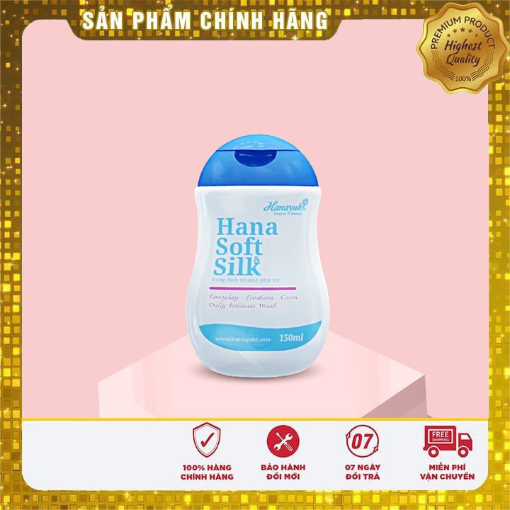 Dung Dịch Vệ Sinh Phụ Nữ Hana Soft Silk Hanayuki