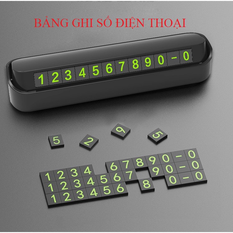 Bảng Số Điện Thoại Ô Tô, Bảng ghi số điện thoại để taplo xe ô tô