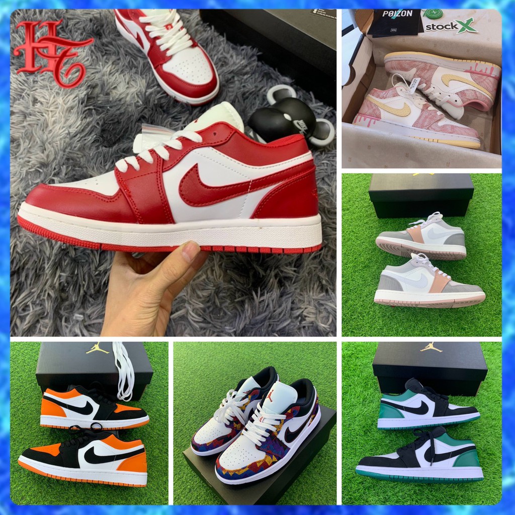 Giày thể thao sneaker JD1 low, Các mẫu JD1 cổ thấp phù hợp mọi lứa tuổi