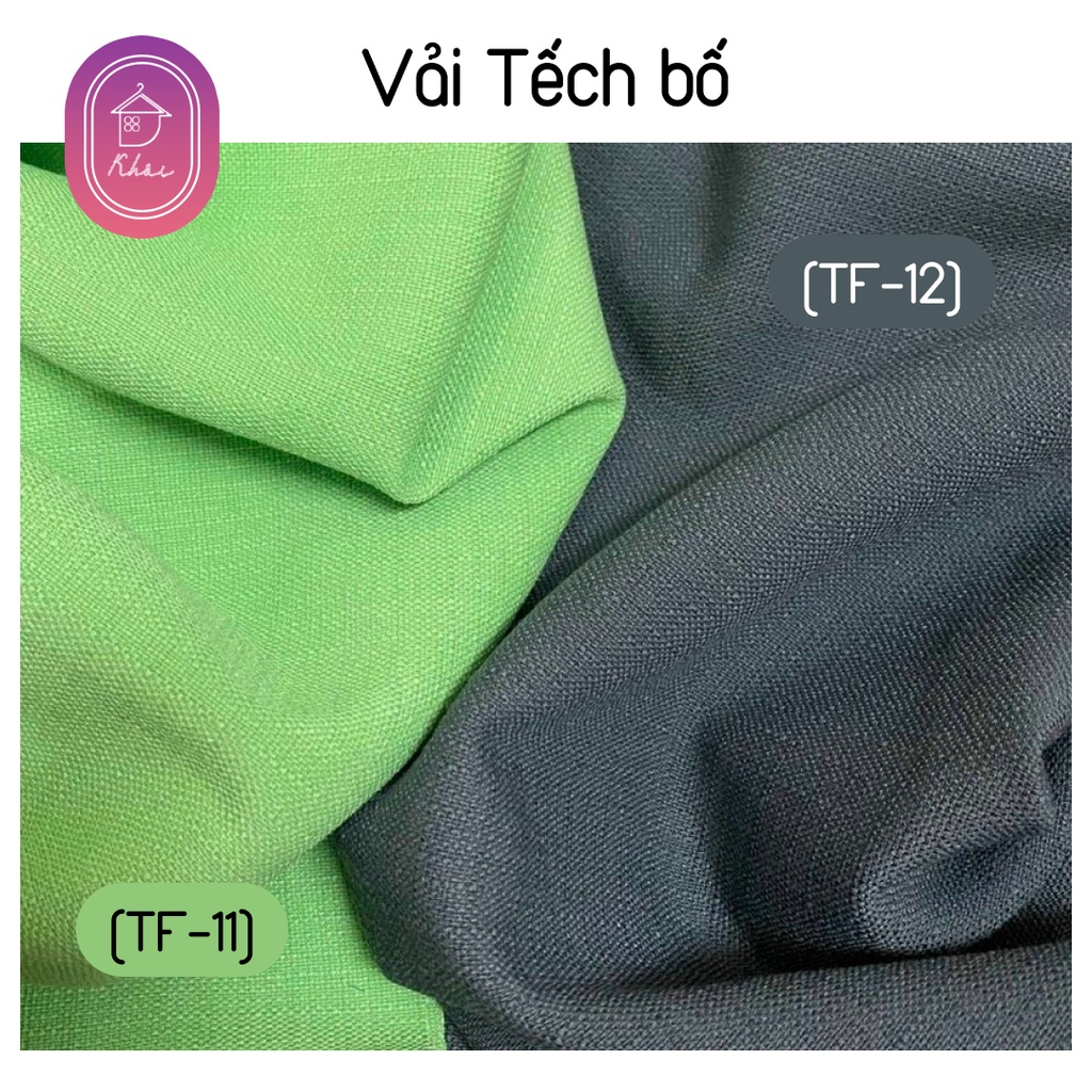 Vải tếch bố chất thoáng mát chất đẹp hàng đẹp