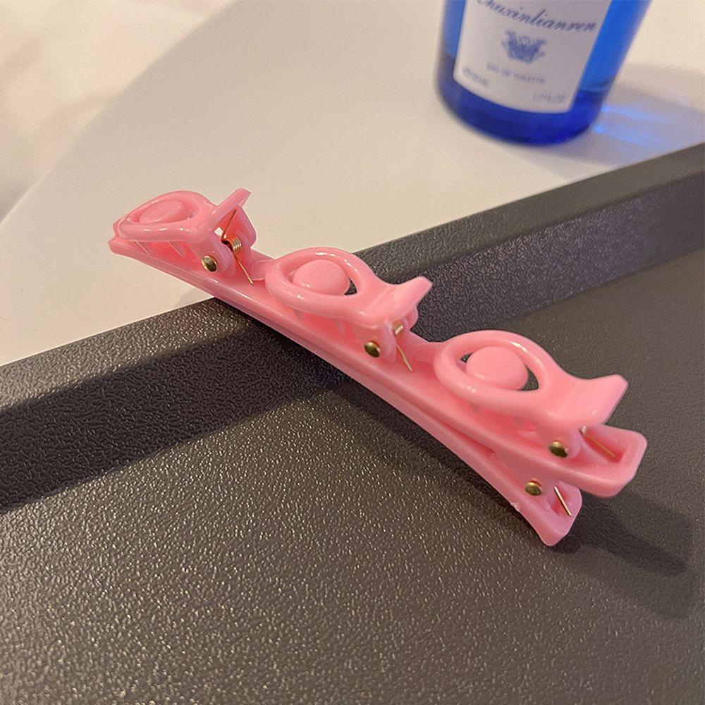 NICKOLAS Kẹp Tóc Bện Hai Lớp Thời Trang Cho Bé Gái