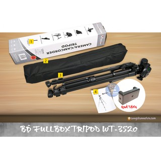 Chân máy ảnh Tripod Weifeng WT-3520