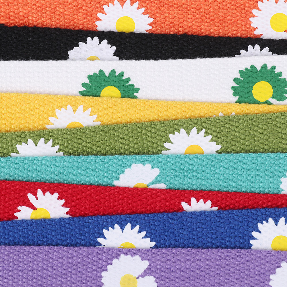 Thắt lưng canvas in họa tiết thời trang cho nam nữ