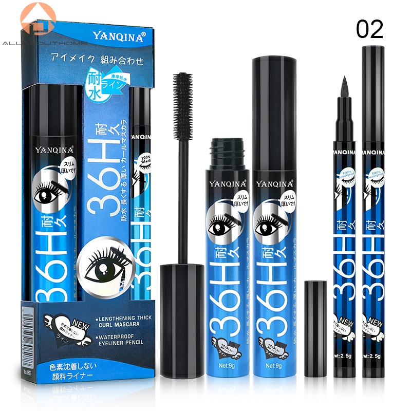 Bộ mascara và bút kẻ mắt chống thấm nước lâu trôi mềm mượt dành cho nữ
 | BigBuy360 - bigbuy360.vn