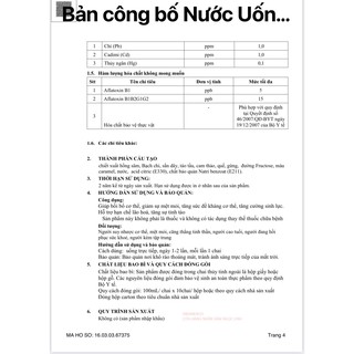 Nước hồng sâm 1 hộp 10 chai