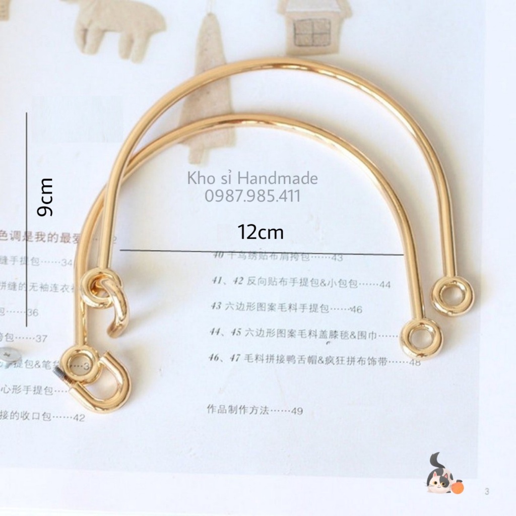 Quai C Mỏng Kim Loại Kèm Khoen U
