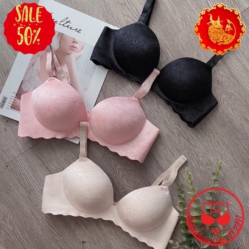 Áo ngực su không gọng đệm bàn tay thông hơi nâng ngực | BigBuy360 - bigbuy360.vn