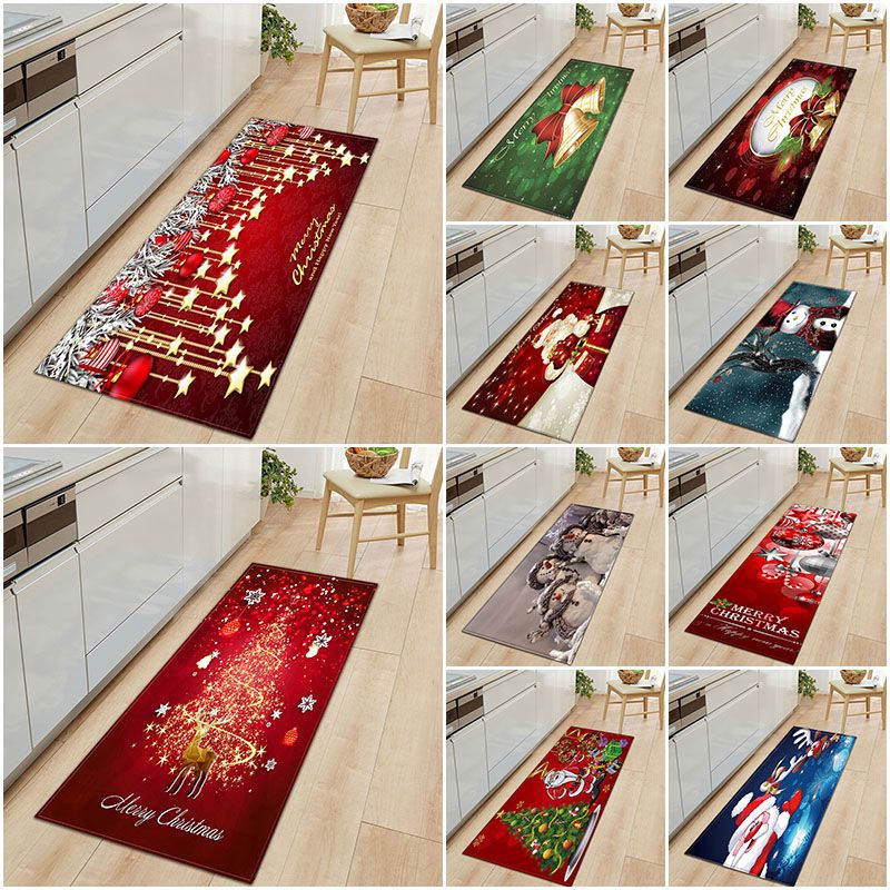 Thảm Trải Sàn Họa Tiết Giáng Sinh Trang Trí Nhà Cửa