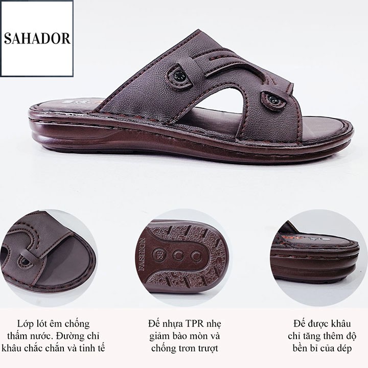 Dép nam quai ngang cao cấp - Dép sandal nam thời trang siêu bền SD-05