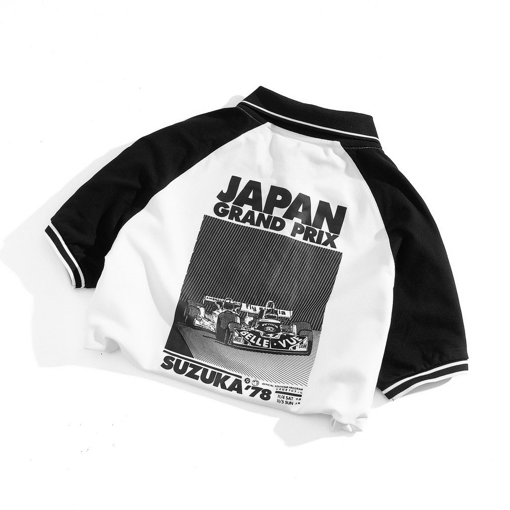 Áo polo nam cổ bẻ F1 tay ngắn,vải CVC, thun cao cấp chuẩn form, thiết kế phong cách sang trọng lịch lãm AREMI ARPL113 | BigBuy360 - bigbuy360.vn