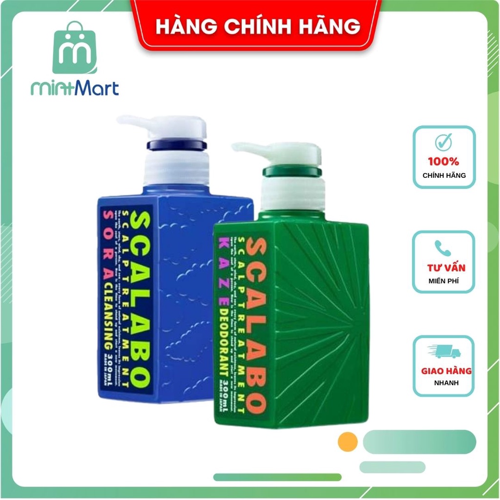 Dầu xả thảo dược dưỡng tóc Scalabo Hoshi Nhật Bản - 300ml